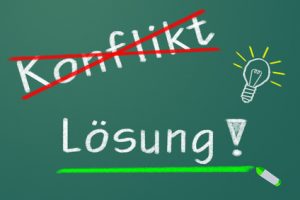 gefilterte selektive Wahrnehmung im Streit