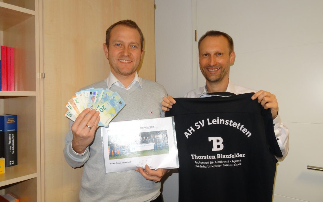SVL Leinstetten Lichtenfeld Dornhan Sponsoring
