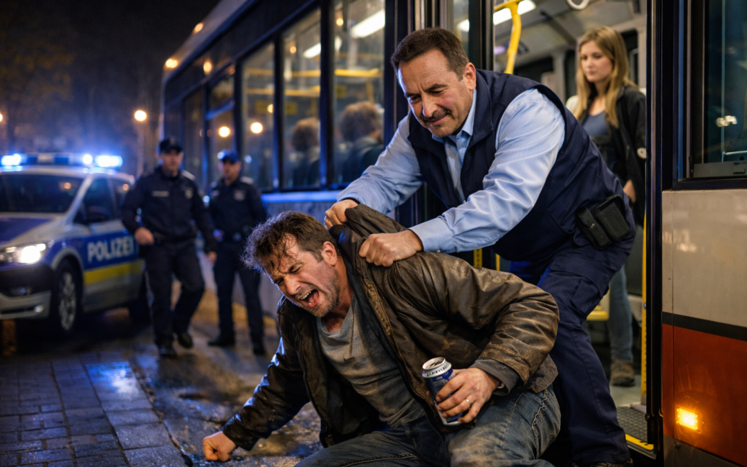 Busfahrer darf nicht gewaltsam gegen pöbelnden Fahrgast vorgehen